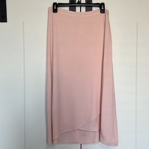 Paris Sunday Midi Crepe Wrap Skirt